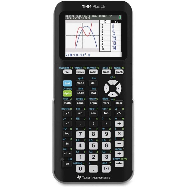 TI-84 Plus CE Enhanced Graphing + Software